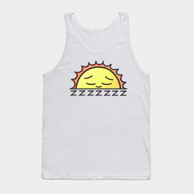 cute sun chilling out Tank Top by sungraphica